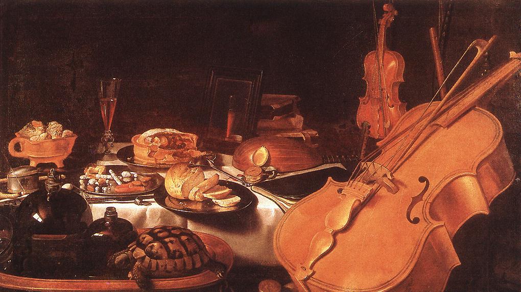 Still-Life with Musical Instruments dfg